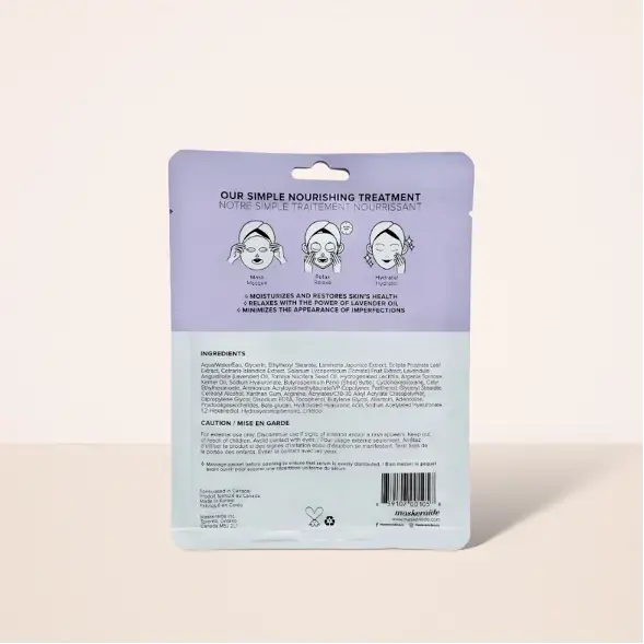 Beauty Restore Nourishing Sheet Mask Maskeraide