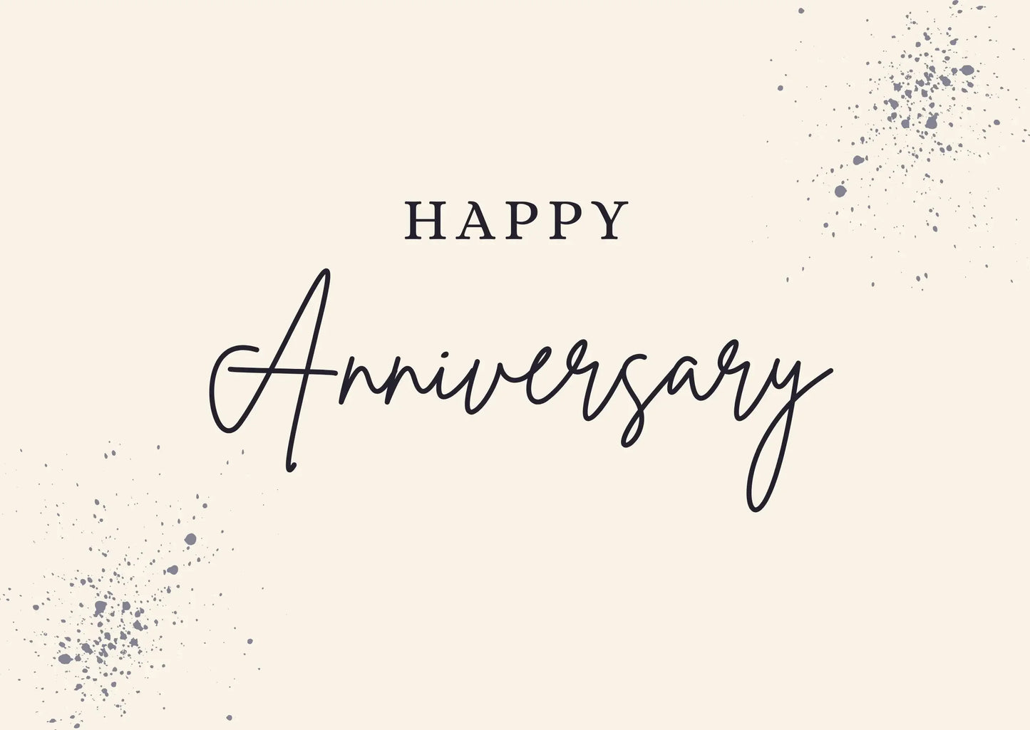Happy anniversary card My Store