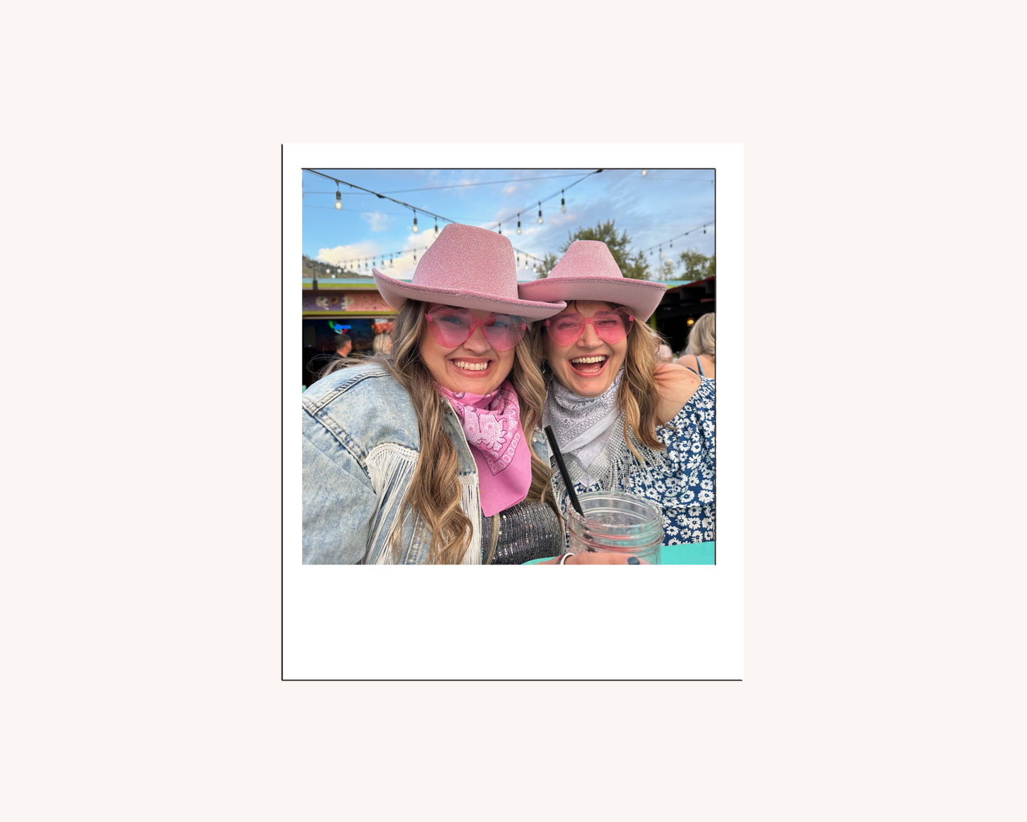 Your photo as a Polaroid