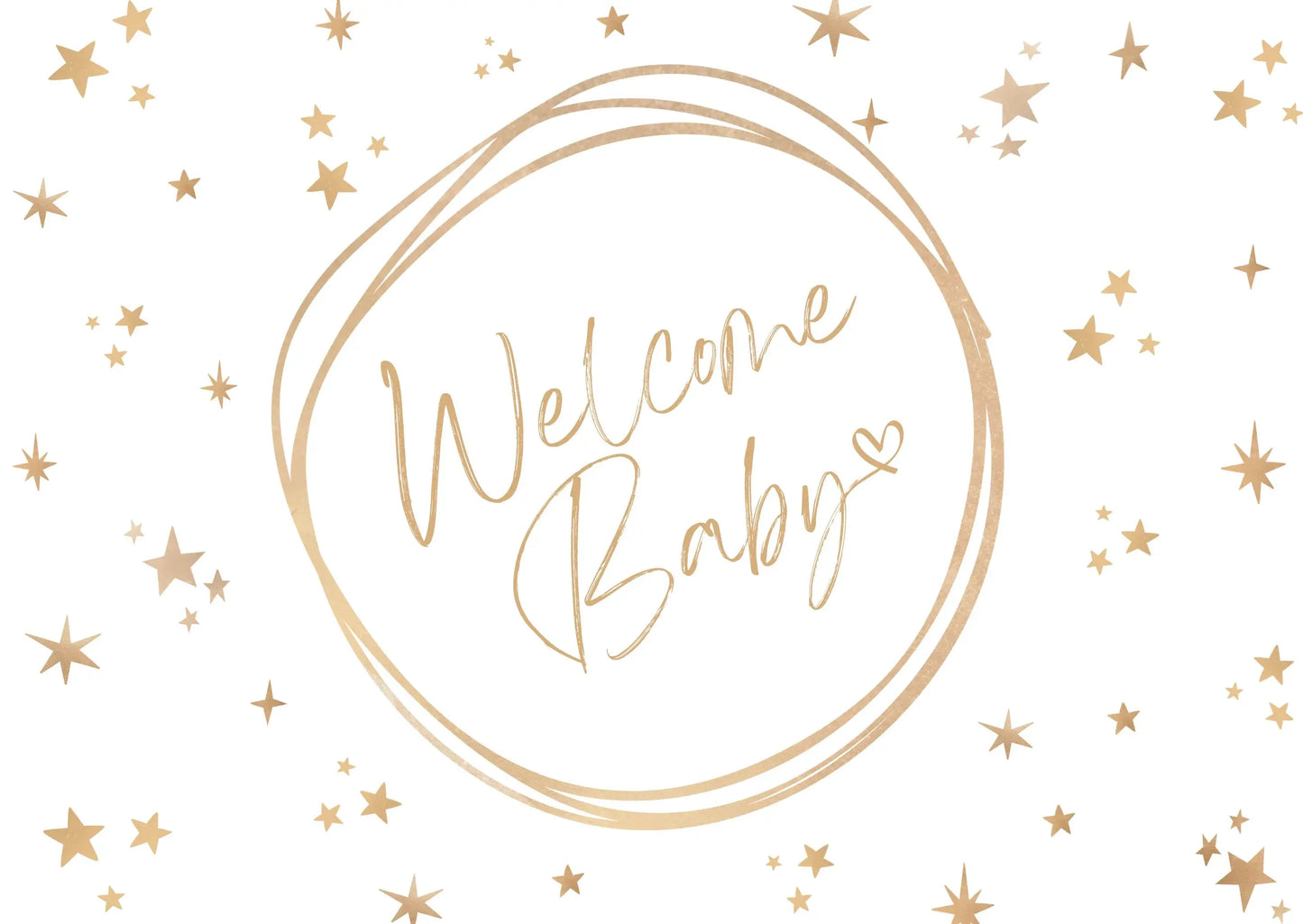 "Welcome Baby" card My Store