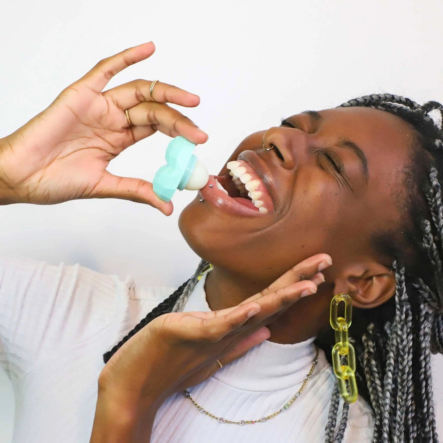 Sweet Mint Heart Lip Balm 100% Natural by Rebels Refinery Rebels Refinery