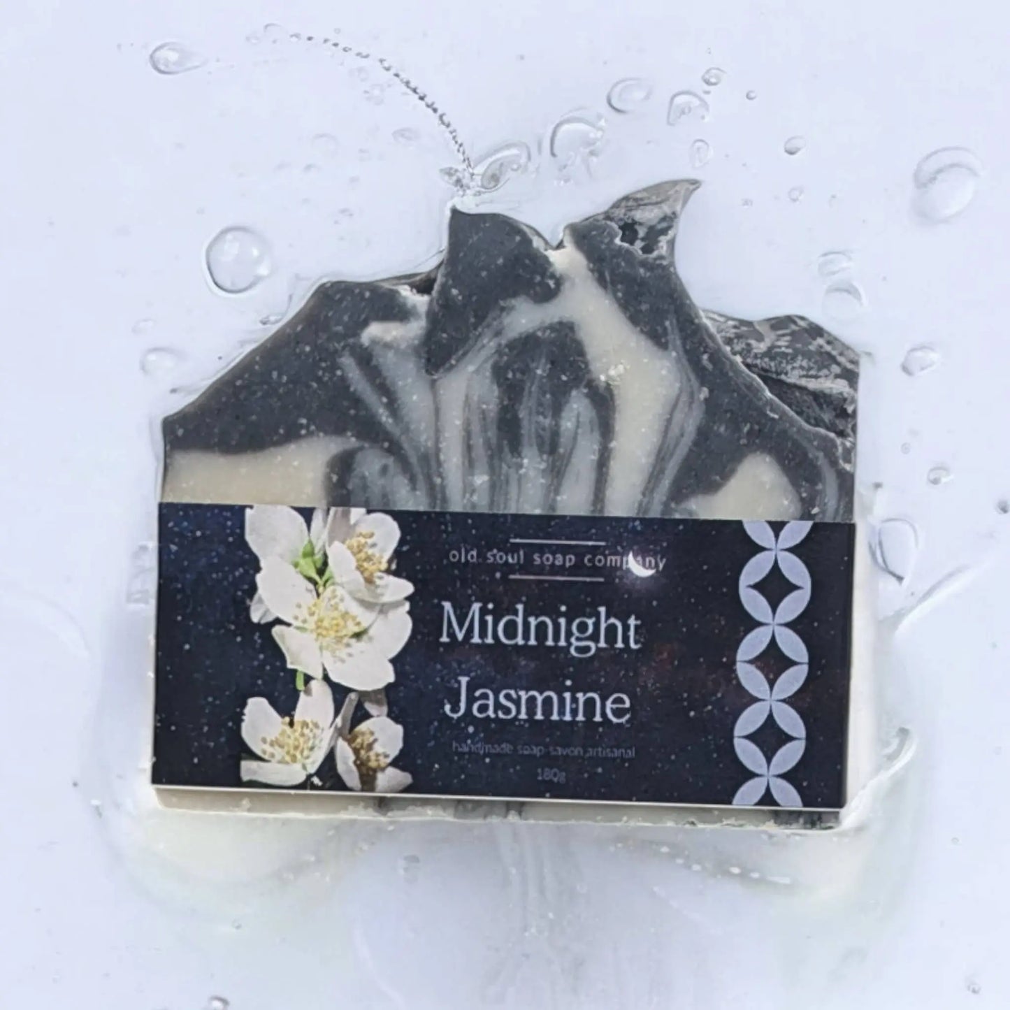 Midnight Jasmine luxury soap by Old Soul Soap Company Inc Old Soul Soap Company Inc