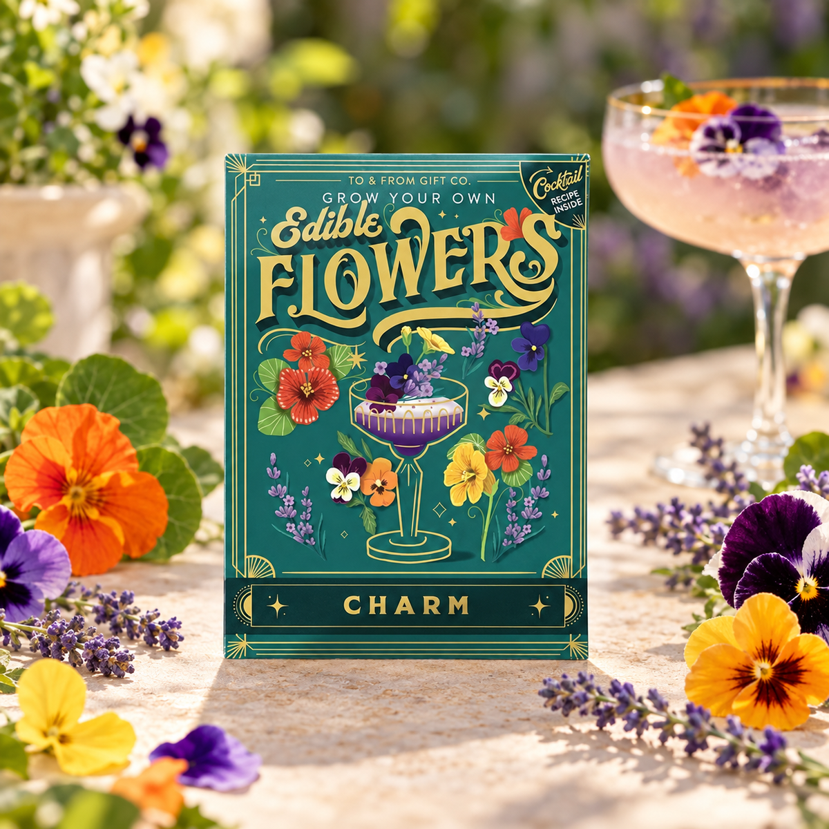 Edible "Charm" wildflower seeds Belle Box