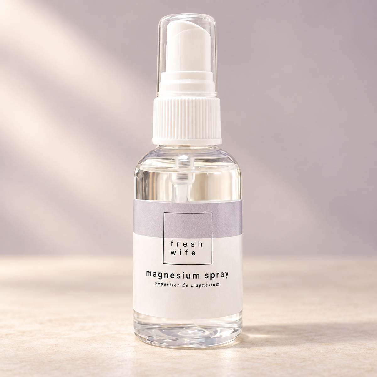 Magnesium Spray by The Fresh Wife Soap Co - travel size The Fresh Wife Soap Company