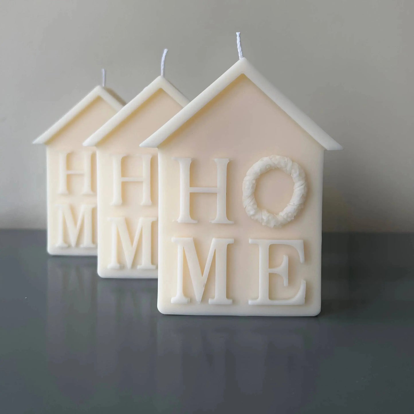 Christmas House Candle Lelik Craft Design