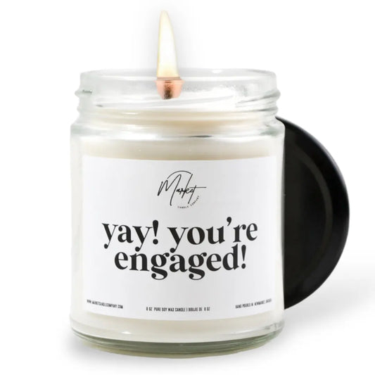 ENGAGED - SOY CANDLE Market Candle Company