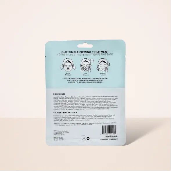 I Don’t Wanna Grow Up Firming Sheet Mask Maskeraide