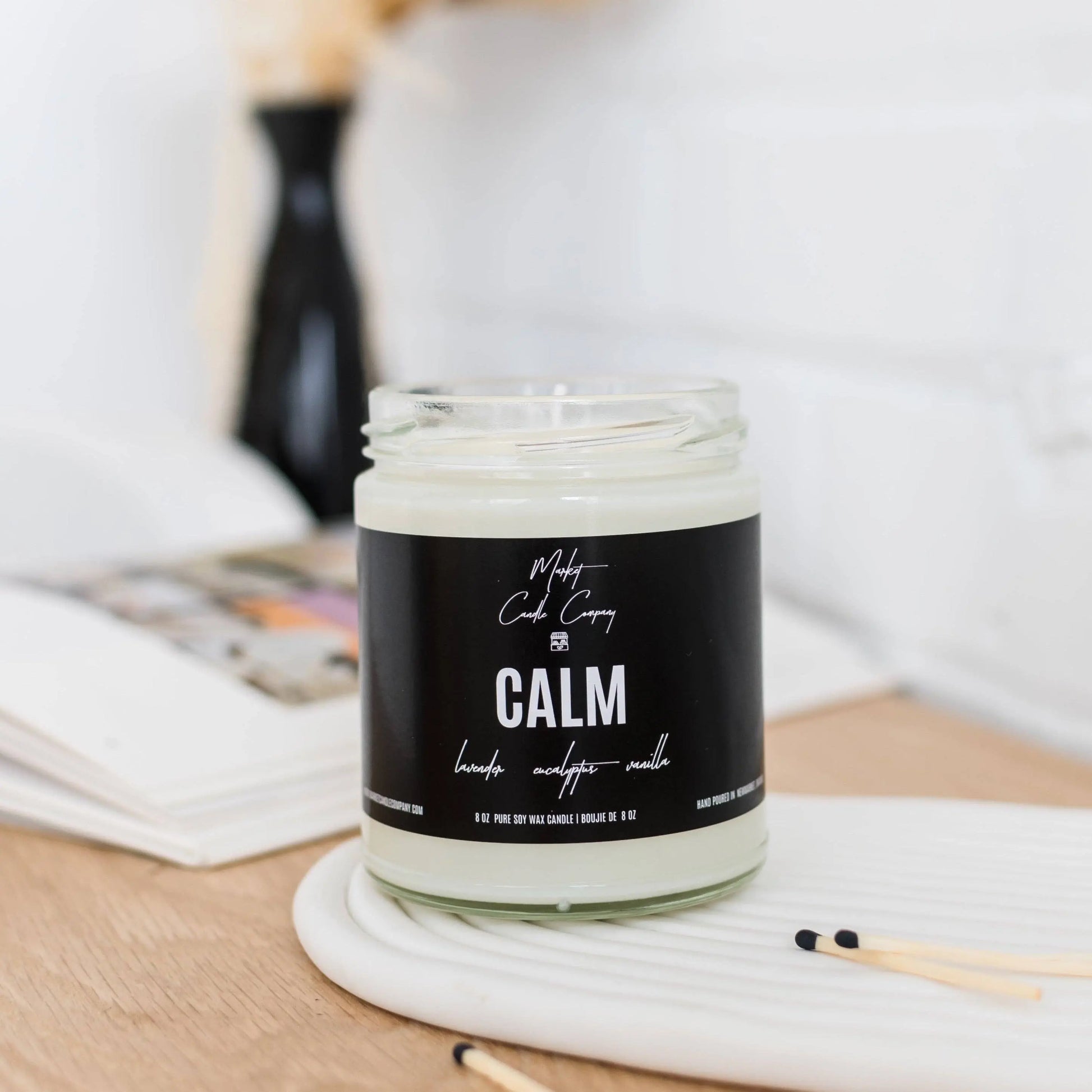 Calm - soy candle by Market Candle Company Market Candle Company