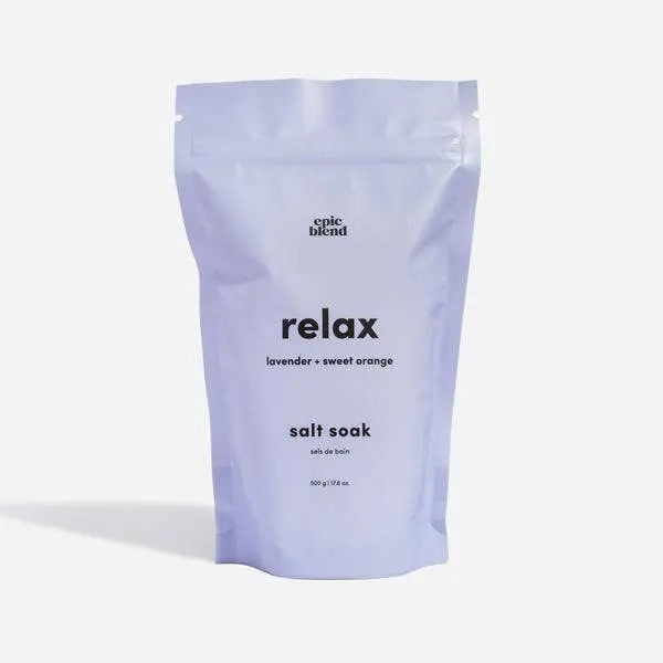 Relax Bath Salt Soak by Epic Blend Epic Blend