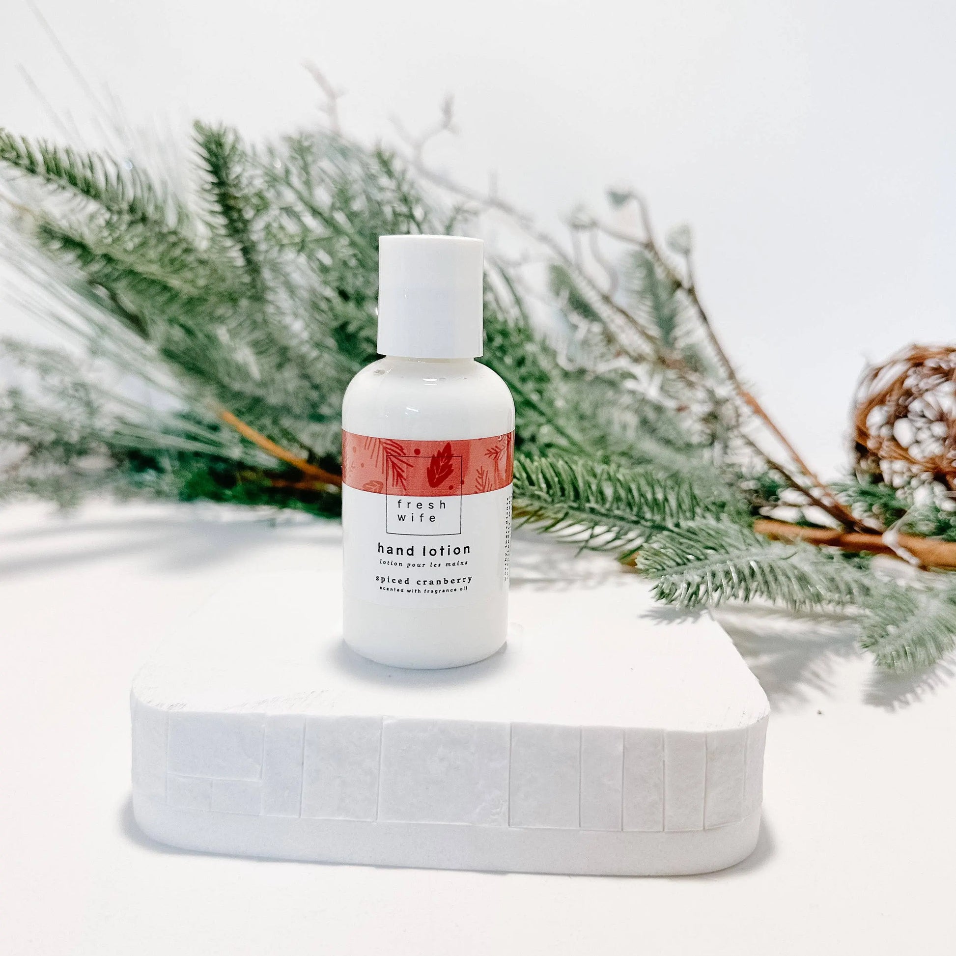 Spiced Cranberry Hand Lotion - Mini The Fresh Wife Soap Company