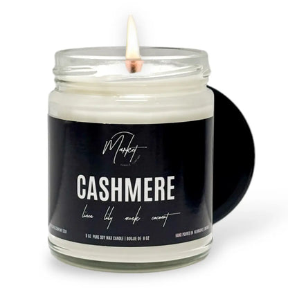 CASHMERE SOY WAX CANDLE Market Candle Company