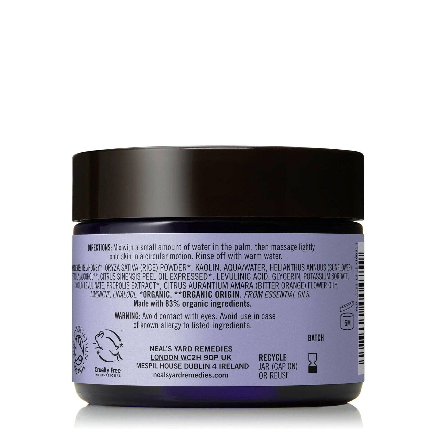 Honey & Orange Face Scrub 75g