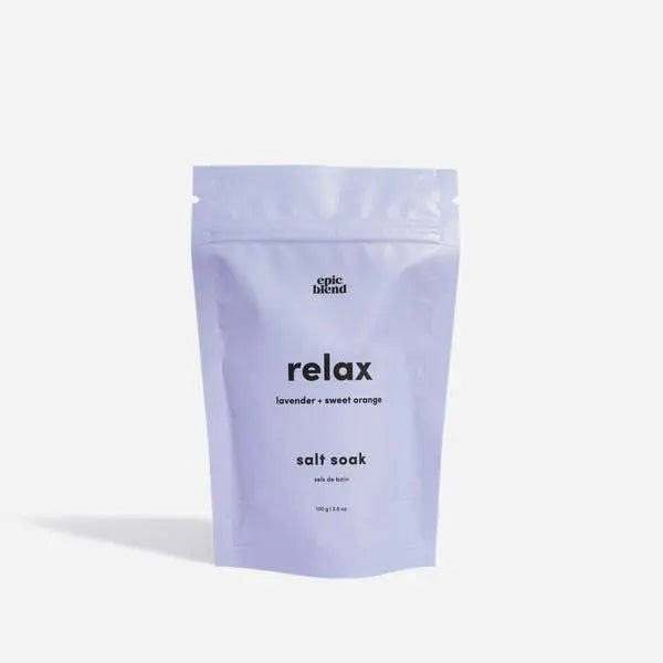 Relax Bath Salt Soak by Epic Blend Epic Blend