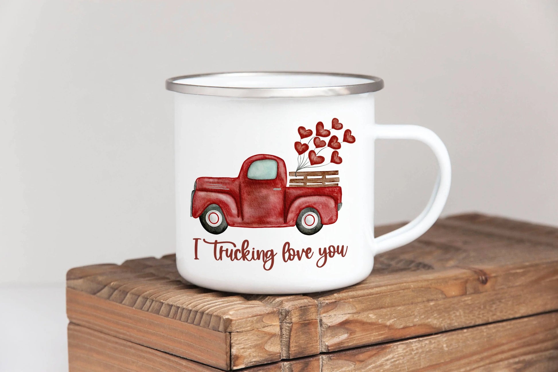 I Trucking Love You camper Mug Creativien Studio