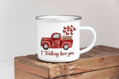 I Trucking Love You camper Mug Creativien Studio