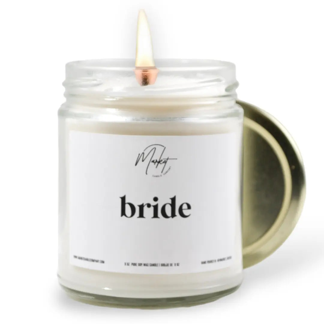 Bride soy candle by Market Candle Company Market Candle Company