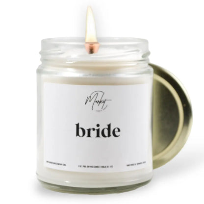 Bride soy candle by Market Candle Company Market Candle Company
