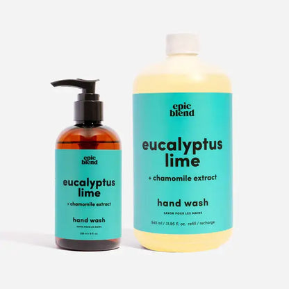 Eucalyptus Lime Hand Wash Vegan Epic Blend