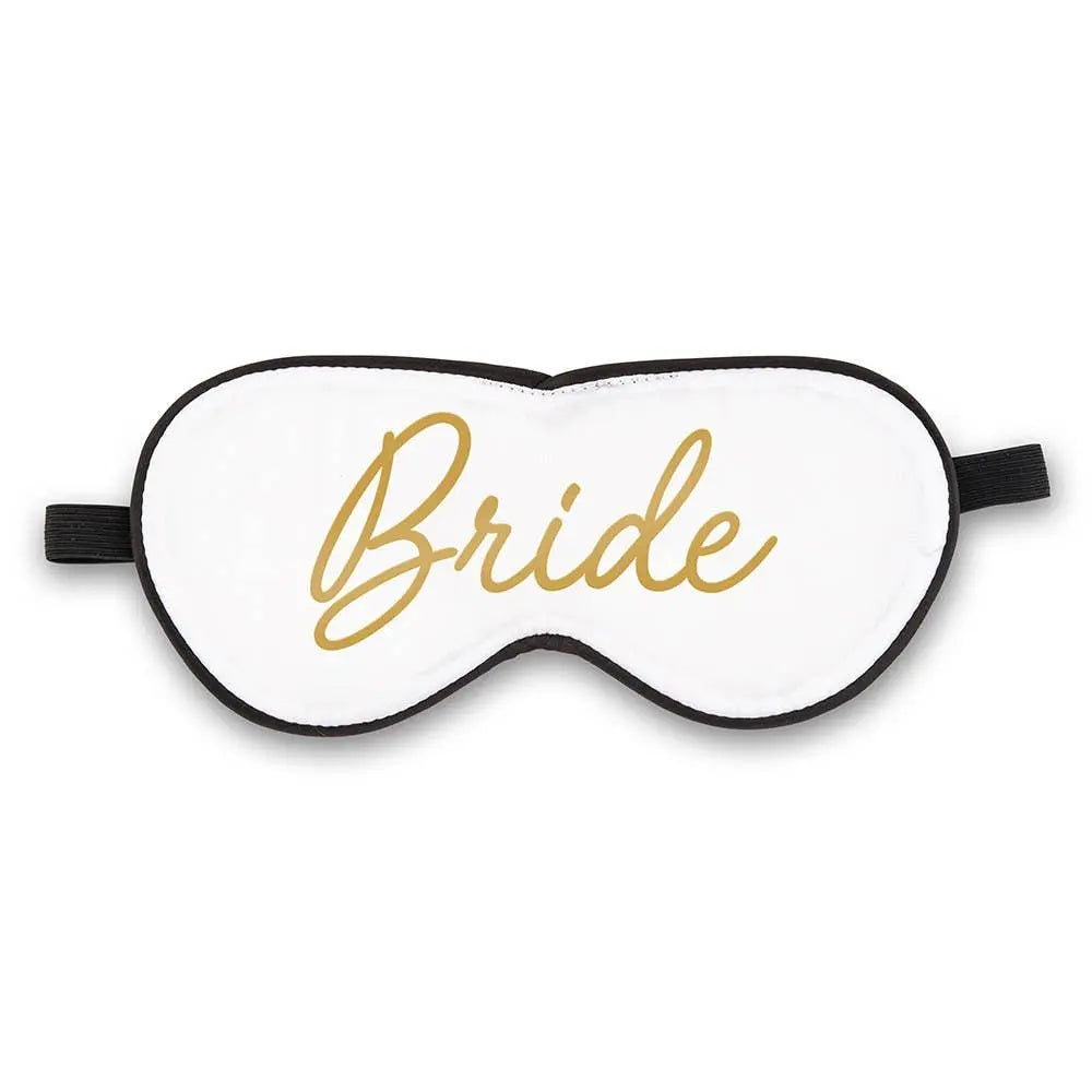 Satin Bride Sleep Mask - White Weddingstar Inc.