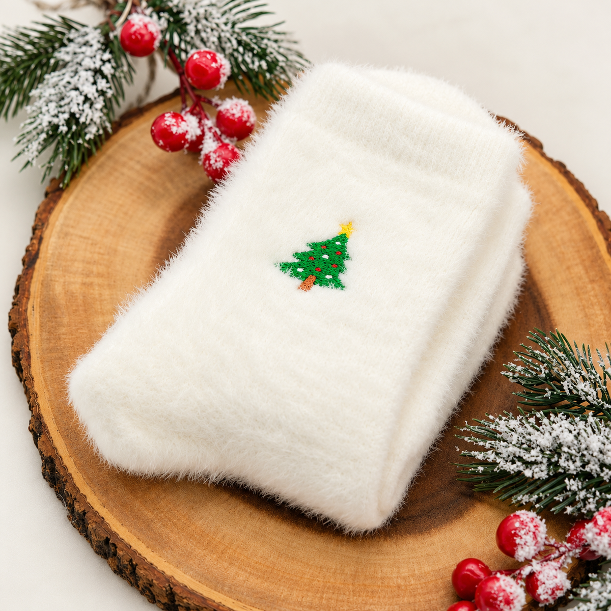 Christmas tree socks Belle Box