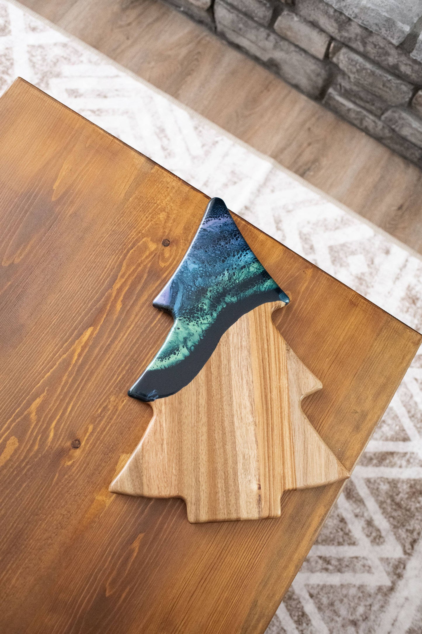 NEW!! Christmas Tree Resin Charcuterie Board - NO TARIFFS!