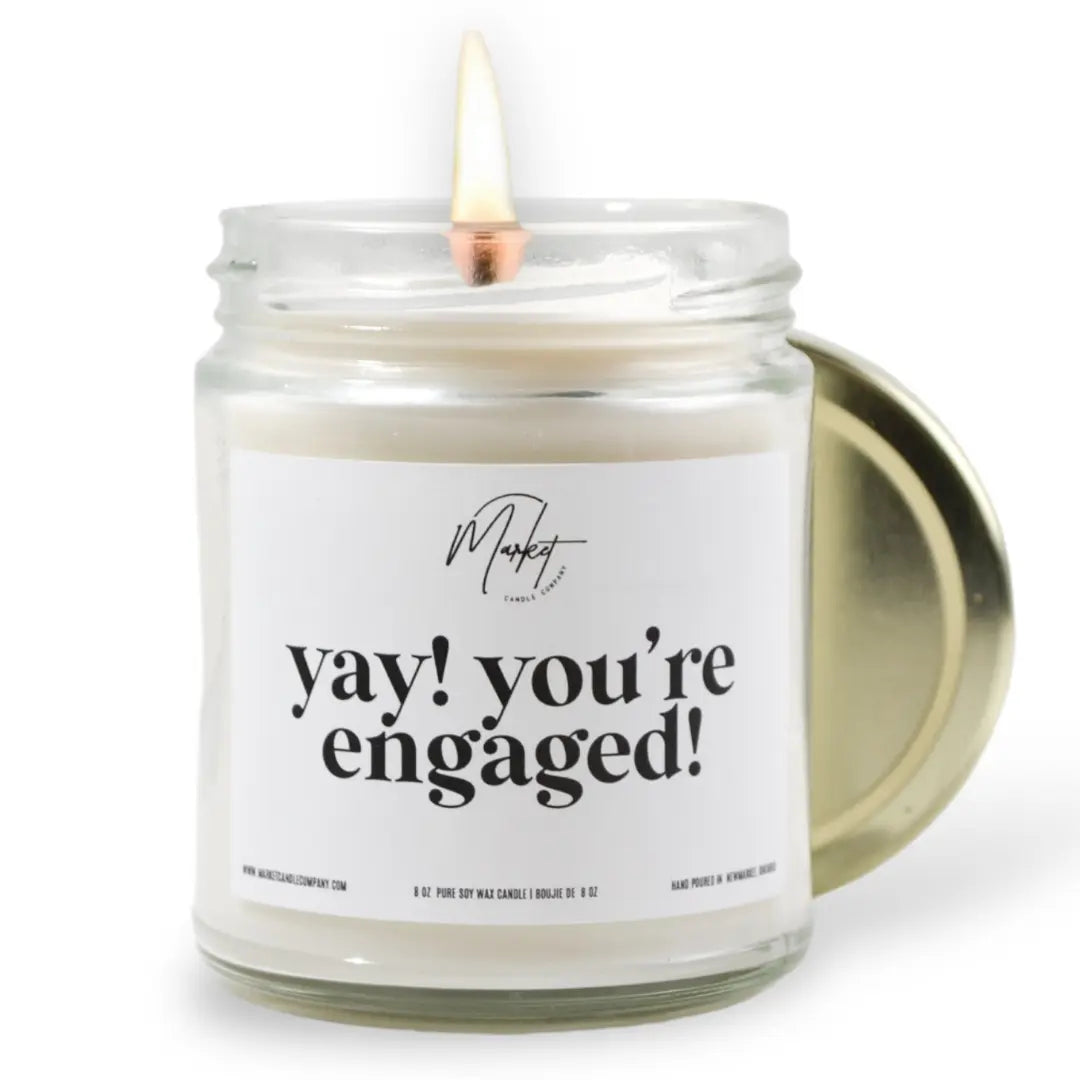 ENGAGED - SOY CANDLE Market Candle Company