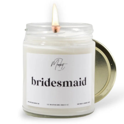 BRIDESMAID - SOY CANDLE Market Candle Company