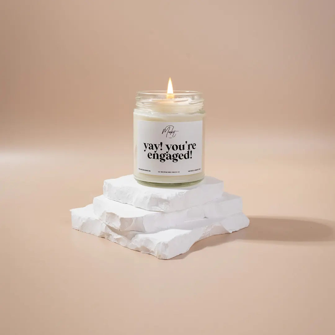 ENGAGED - SOY CANDLE Market Candle Company