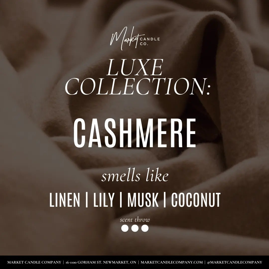 CASHMERE SOY WAX CANDLE Market Candle Company