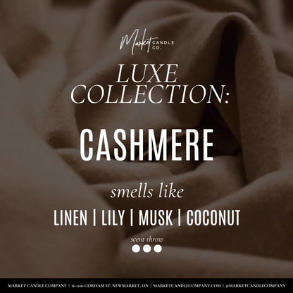 CASHMERE SOY WAX CANDLE Market Candle Company
