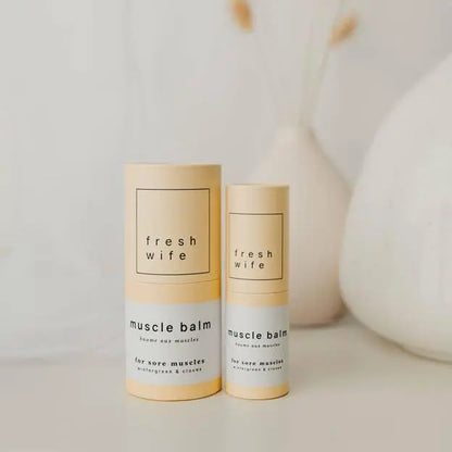 Muscle Balm - travel size The Fresh Wife Soap Company