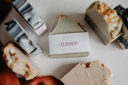 Teacher Soap Bar SOAK Bath Co