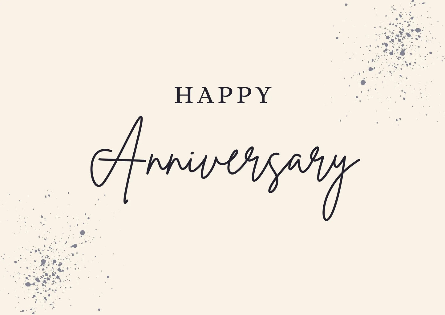 Happy anniversary card My Store