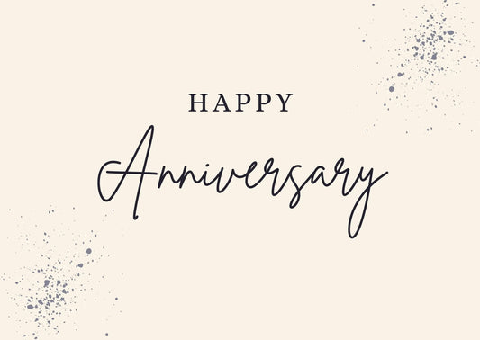 Happy anniversary card My Store