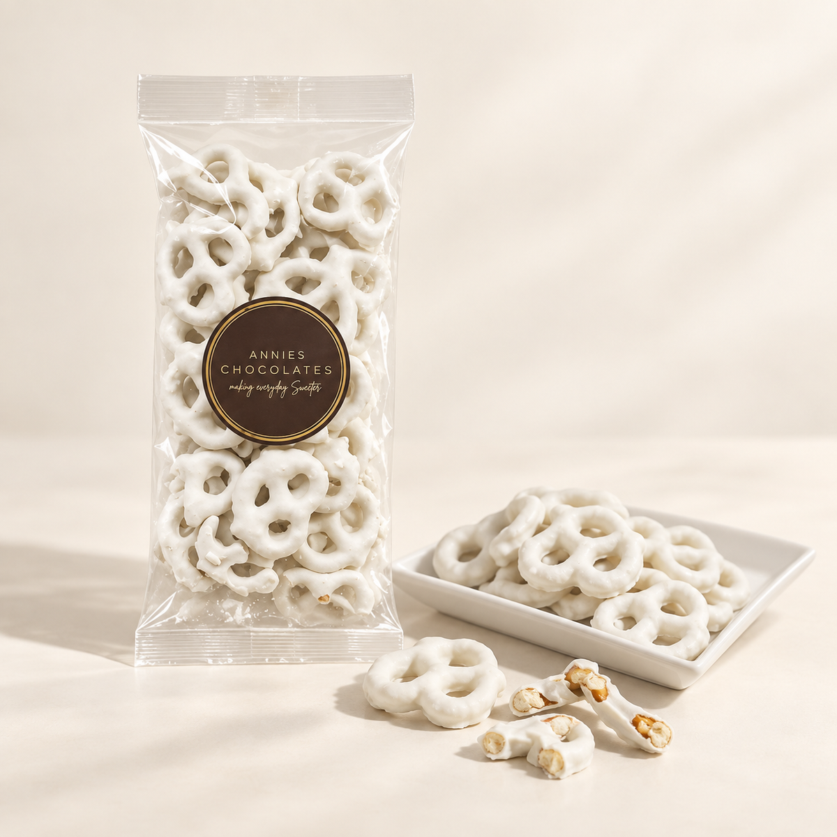 White Chocolate Pretzels Belle Box