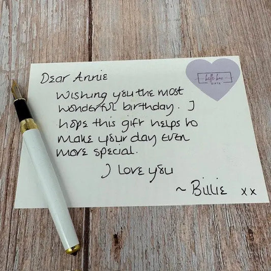 Blank card - Free Belle Box