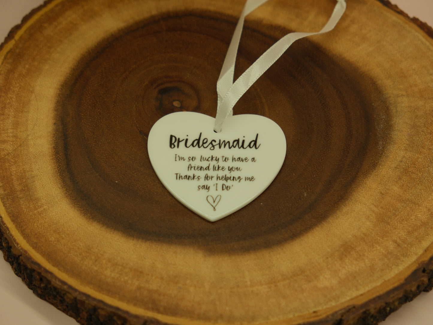 Bridesmaid keepsake