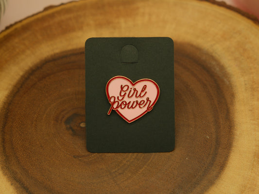 Girl Power pin