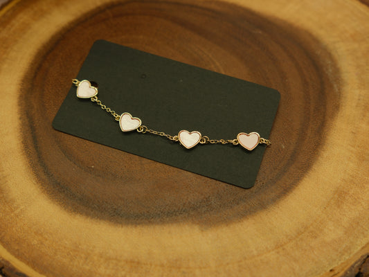 Love hearts bracelet