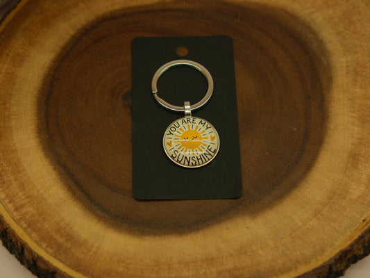 You are my sunshine keychain