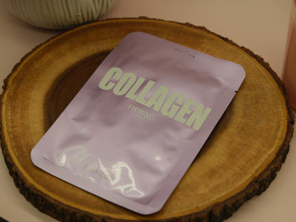 Collagen firming face mask