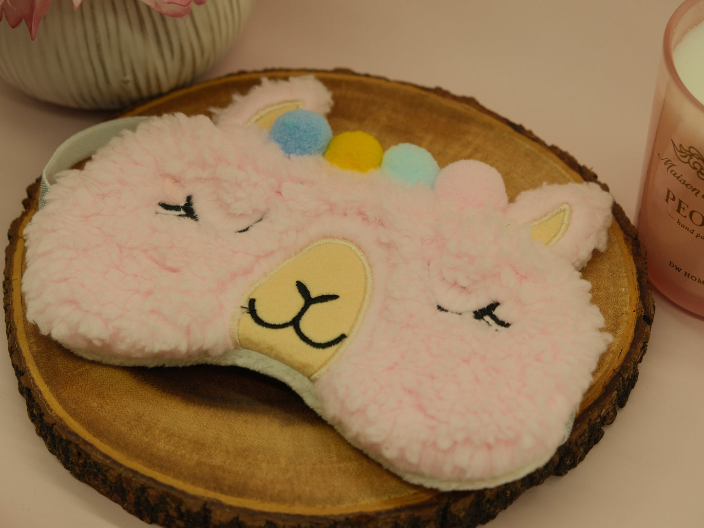 Alpaca sleep mask