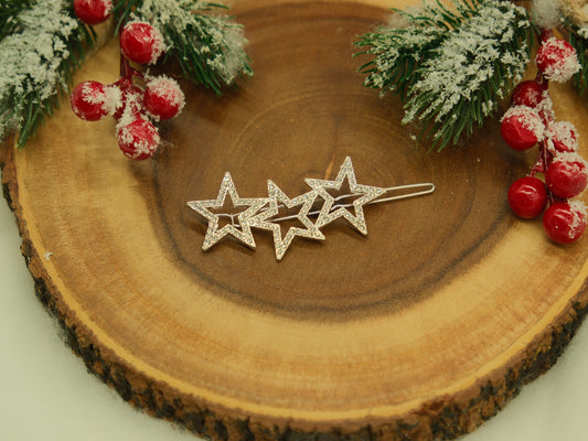 Starry hair clip