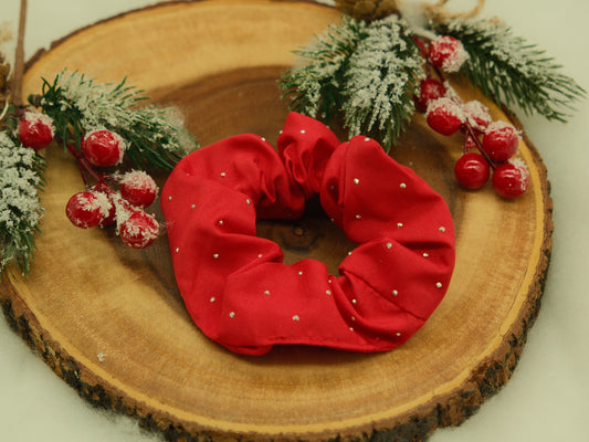 Red scrunchie