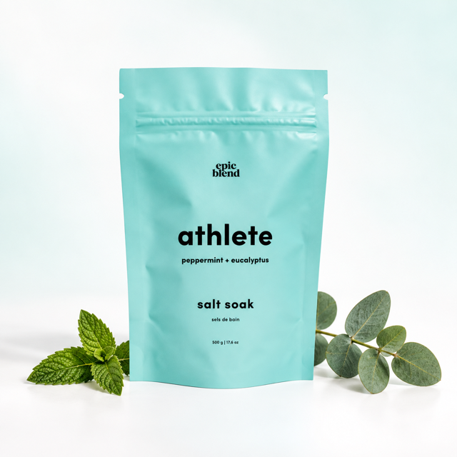 Epic Blend "Athlete" soak bath salts My Store