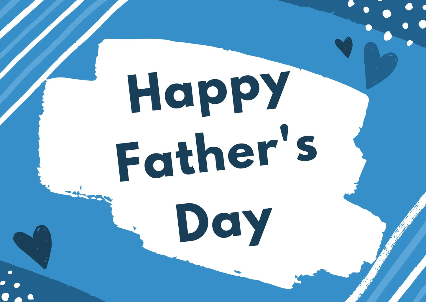 Father's Day card - blue My Store