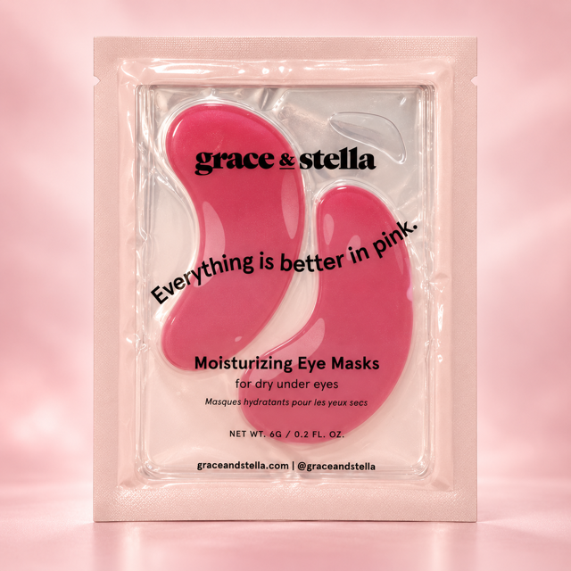 Grace & Stella moisturising eye mask Belle Box