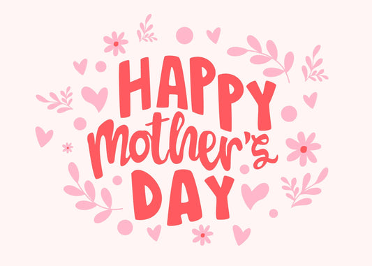"Happy Mother's Day" card - pink My Store
