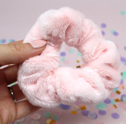 Pink hair scrunchie Belle Box