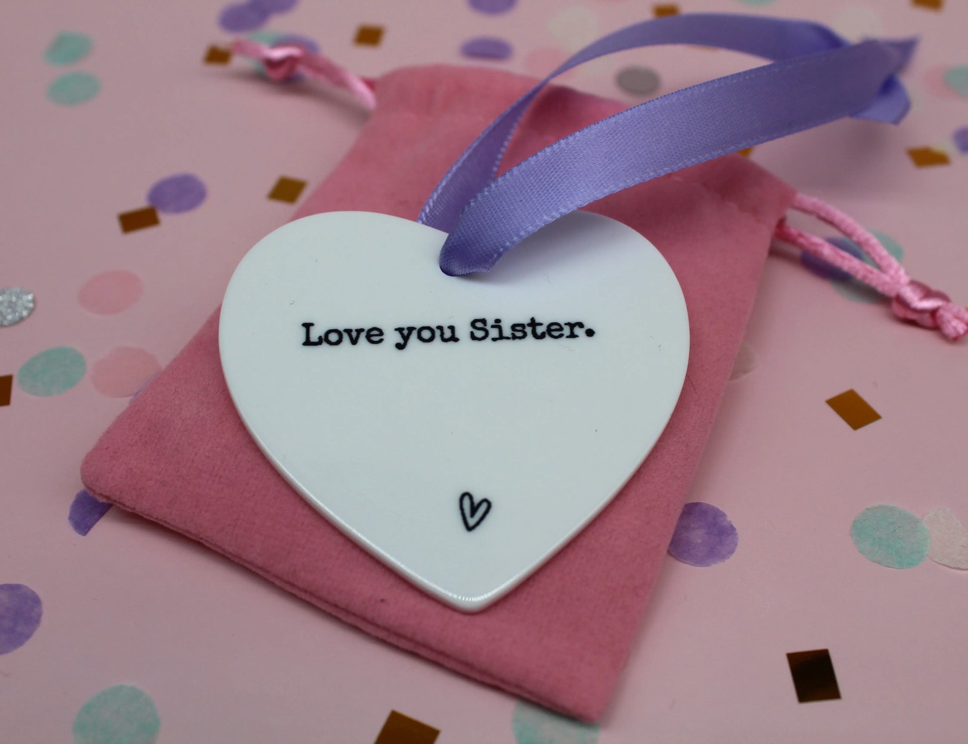 "Love you Sister" keepsake Belle Box